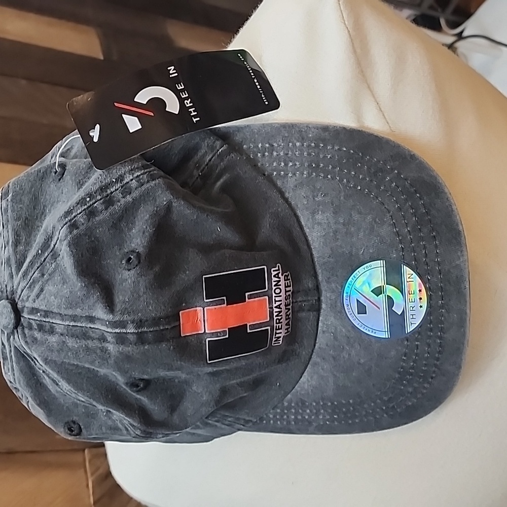 international Harvester Three In Snapback Adjustable Men's hat